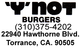 'Y' Not Burgers